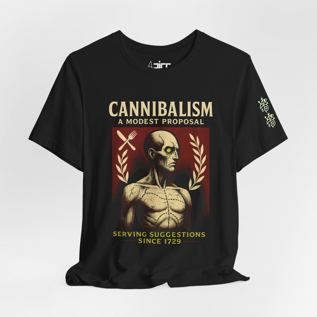 Cannibalism A Modest Proposal |  Dark Humor T-Shirt - Sicc Arrt Btch