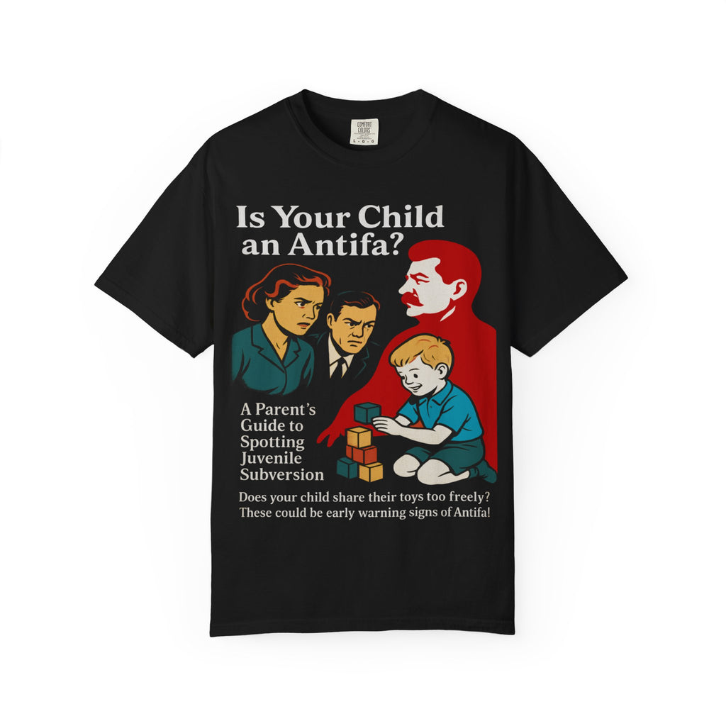 Antifa T Shirt Is Your Child an Antifa Retro Illustration