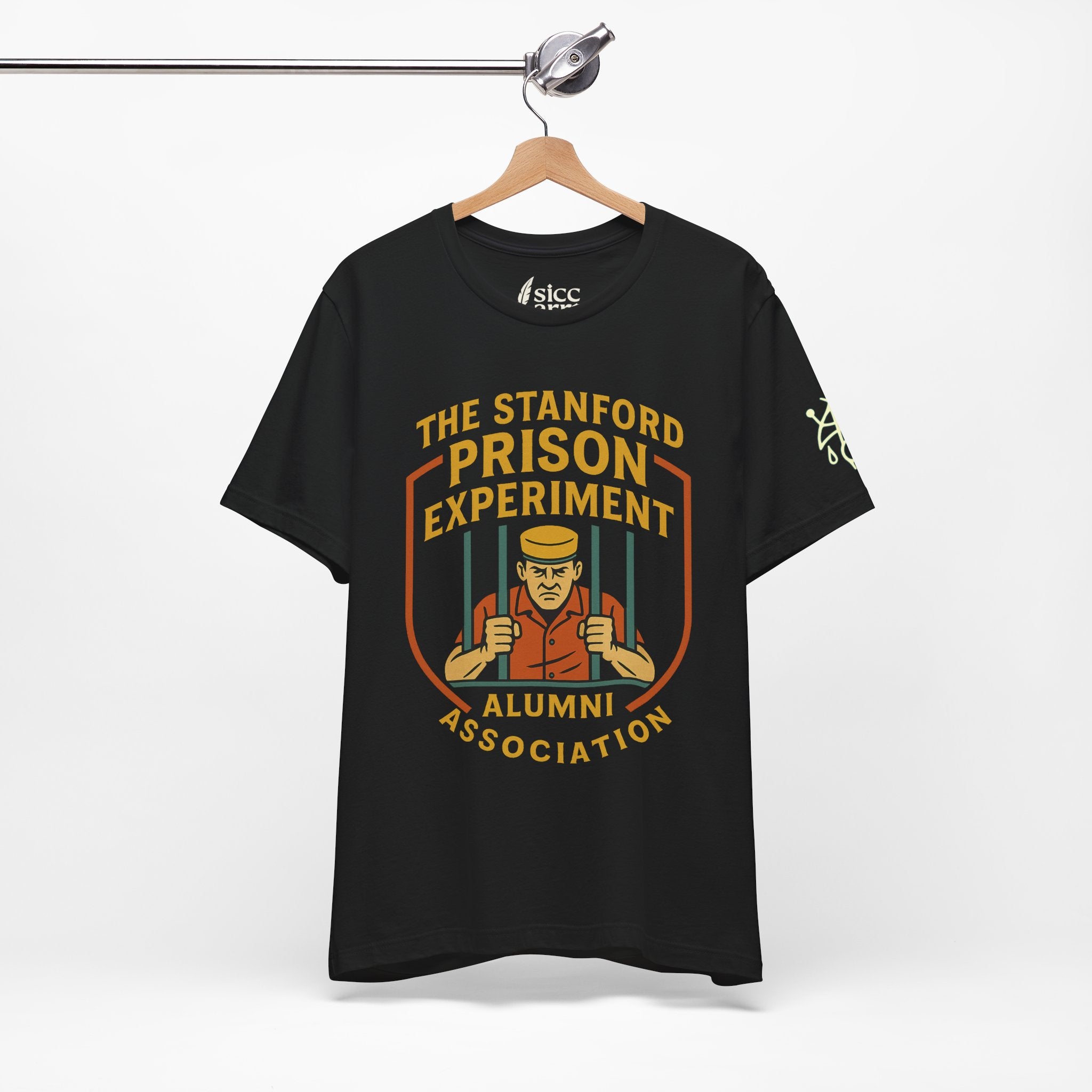 Dark Humor T-Shirt - Standford Prison Experiment - Behind Bars