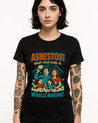 Asbestos Shirt - Vintage Asbestos Tee With Retro Hazard Apparel Design