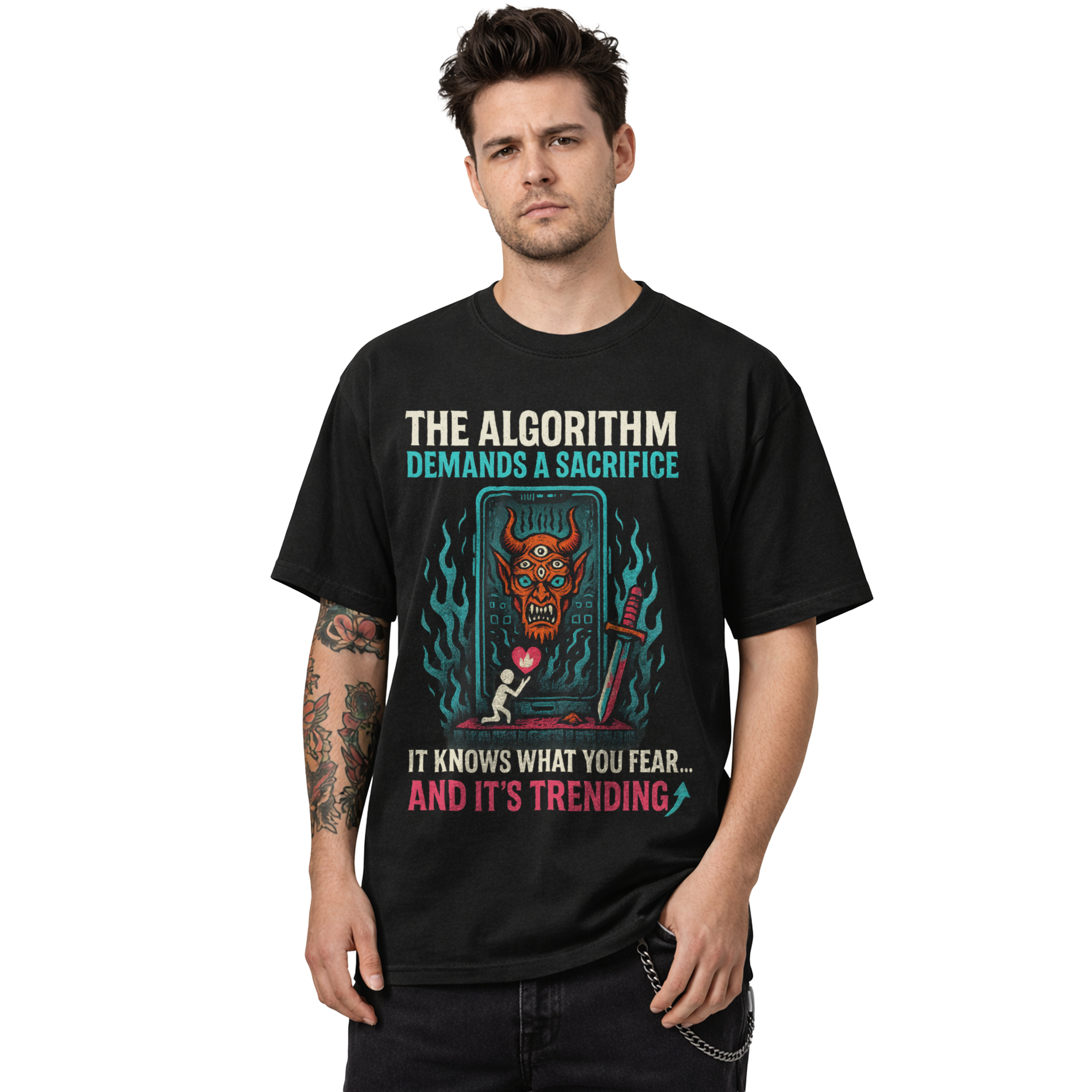 The Algorithm Demands a Sacrifice T-Shirt