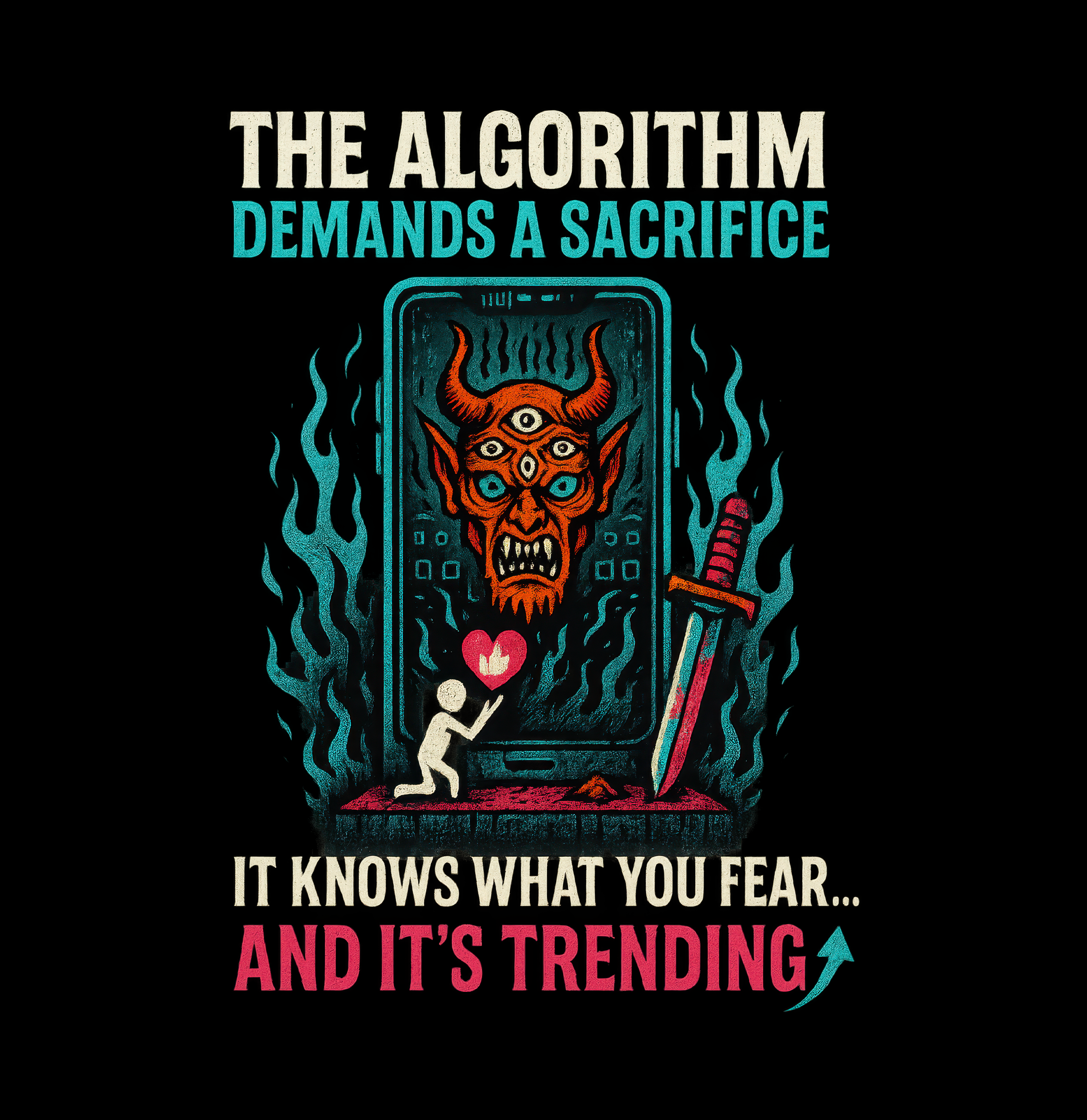 The Algorithm Demands a Sacrifice T-Shirt