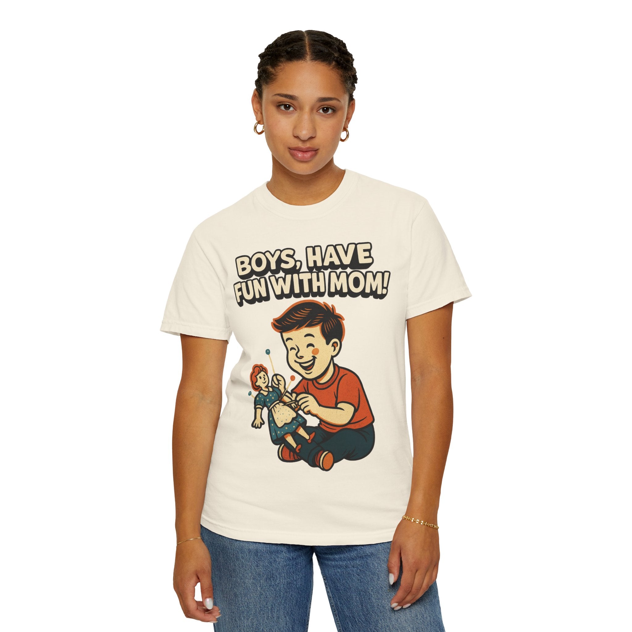 Boys, Have Fun With Mom!