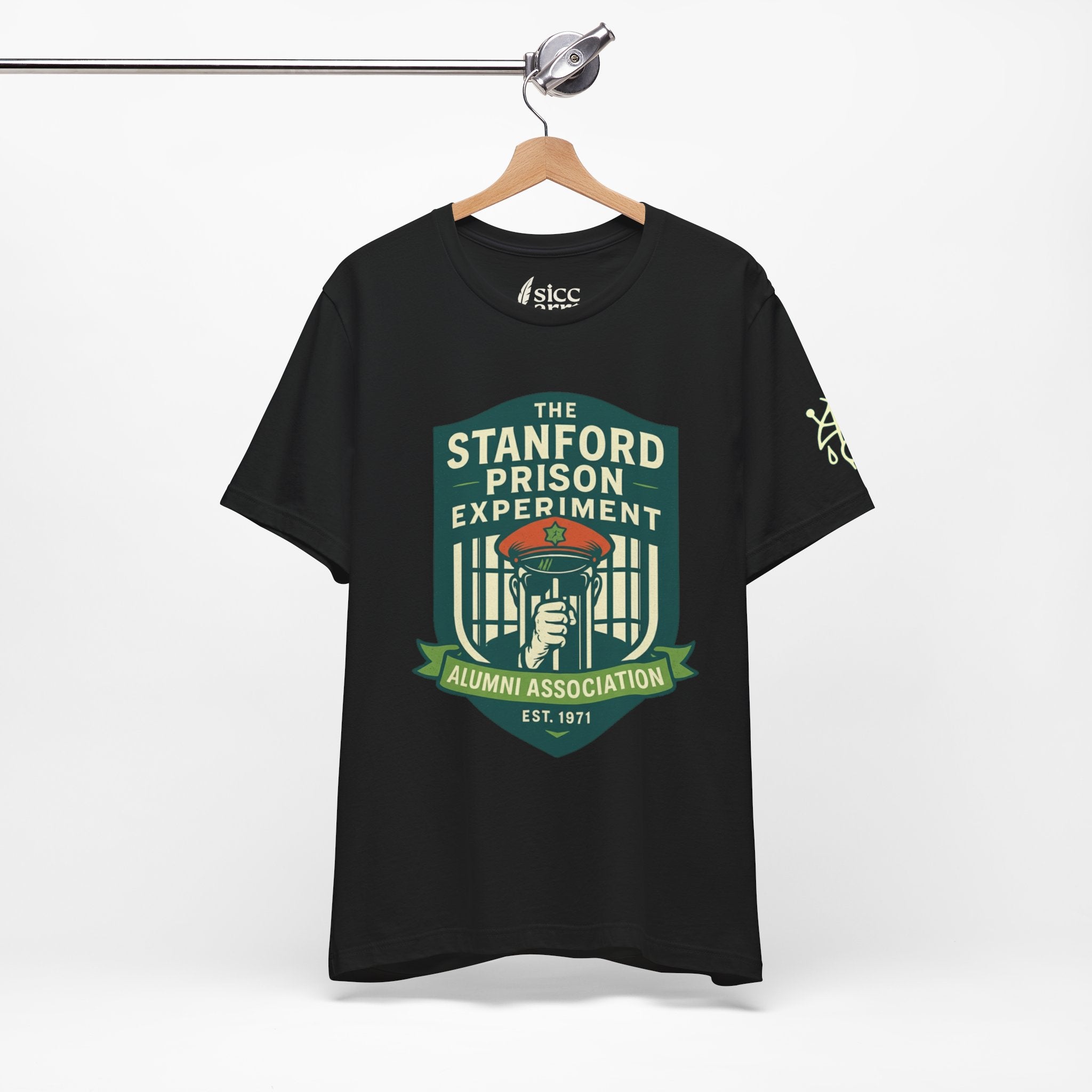 Dark Humor T-Shirt - Standford Prison Experiment - Officer Dickhead