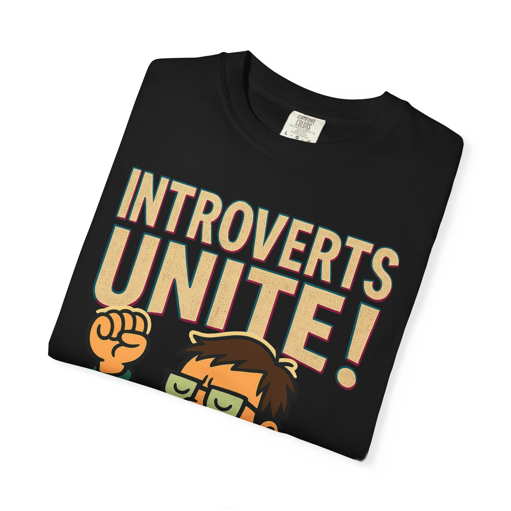 Introvert Graphic T-Shirt - Introverts Unite Separately In Our Own Homes