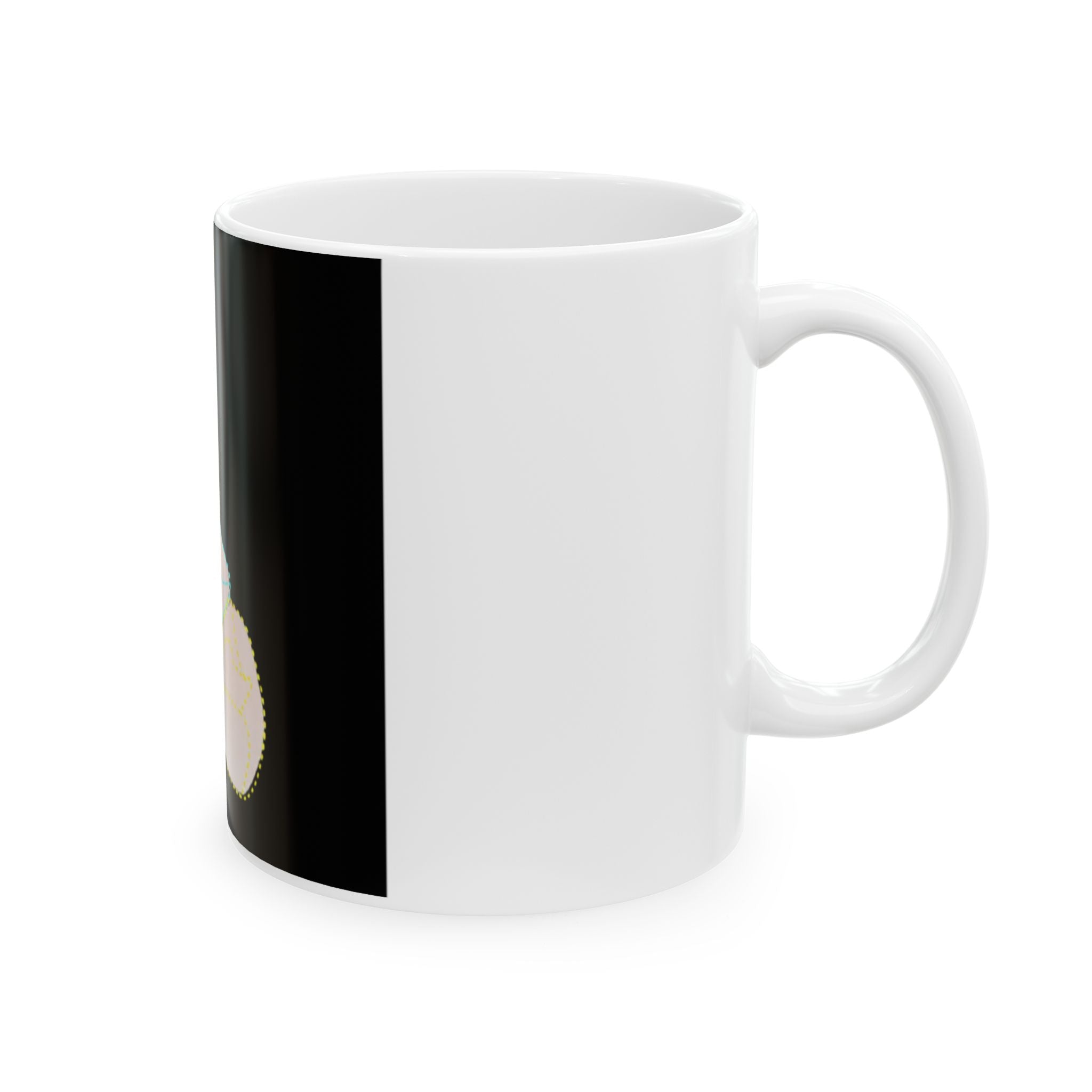 Funny Retro Science Mug — 'Super Ego' Anatomy Illustration Coffee Cup (11oz/15oz)