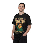 Introvert Graphic T-Shirt - Introverts Unite Separately In Our Own Homes