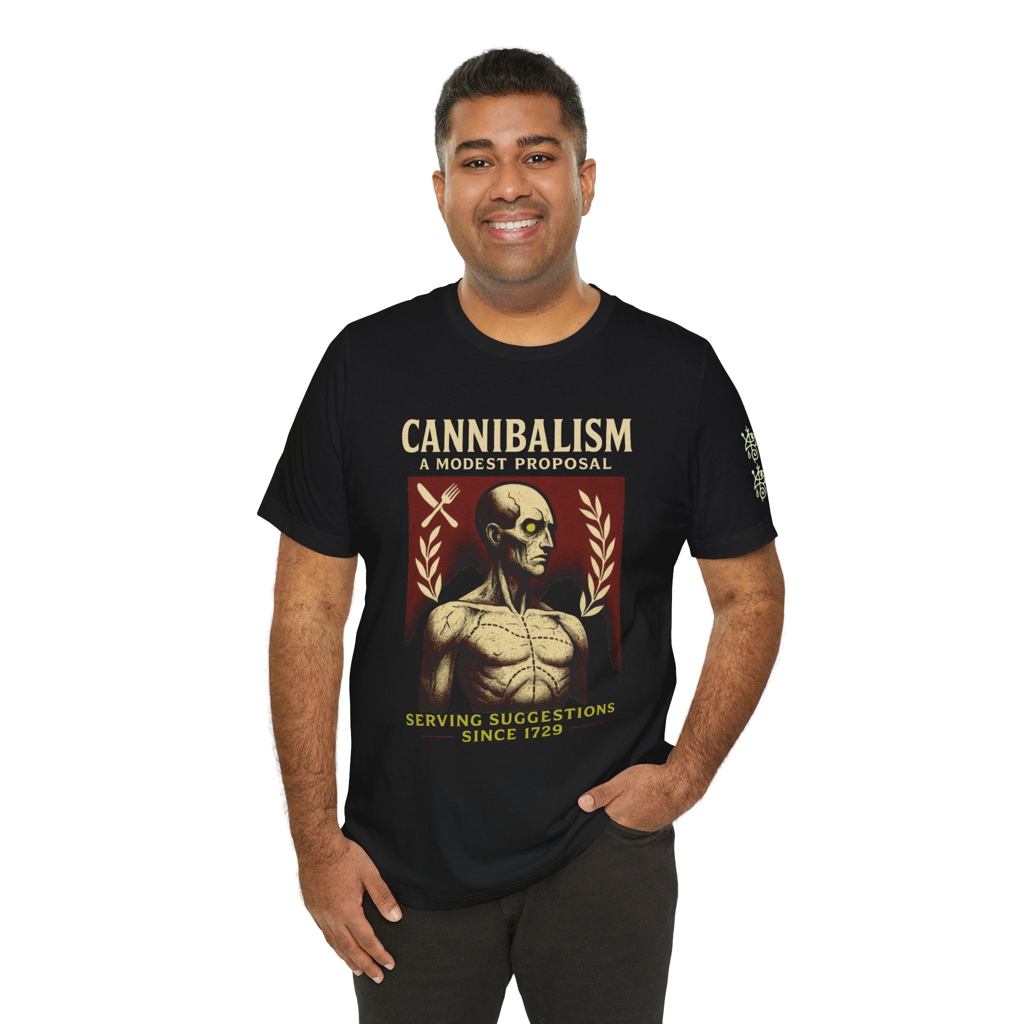 Cannibalism A Modest Proposal |  Dark Humor T-Shirt - Sicc Arrt Btch