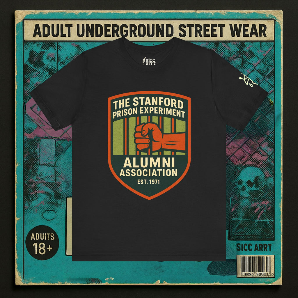 Dark Humor T-Shirt - Standford Prison Experiment - Breaking Outta Here!