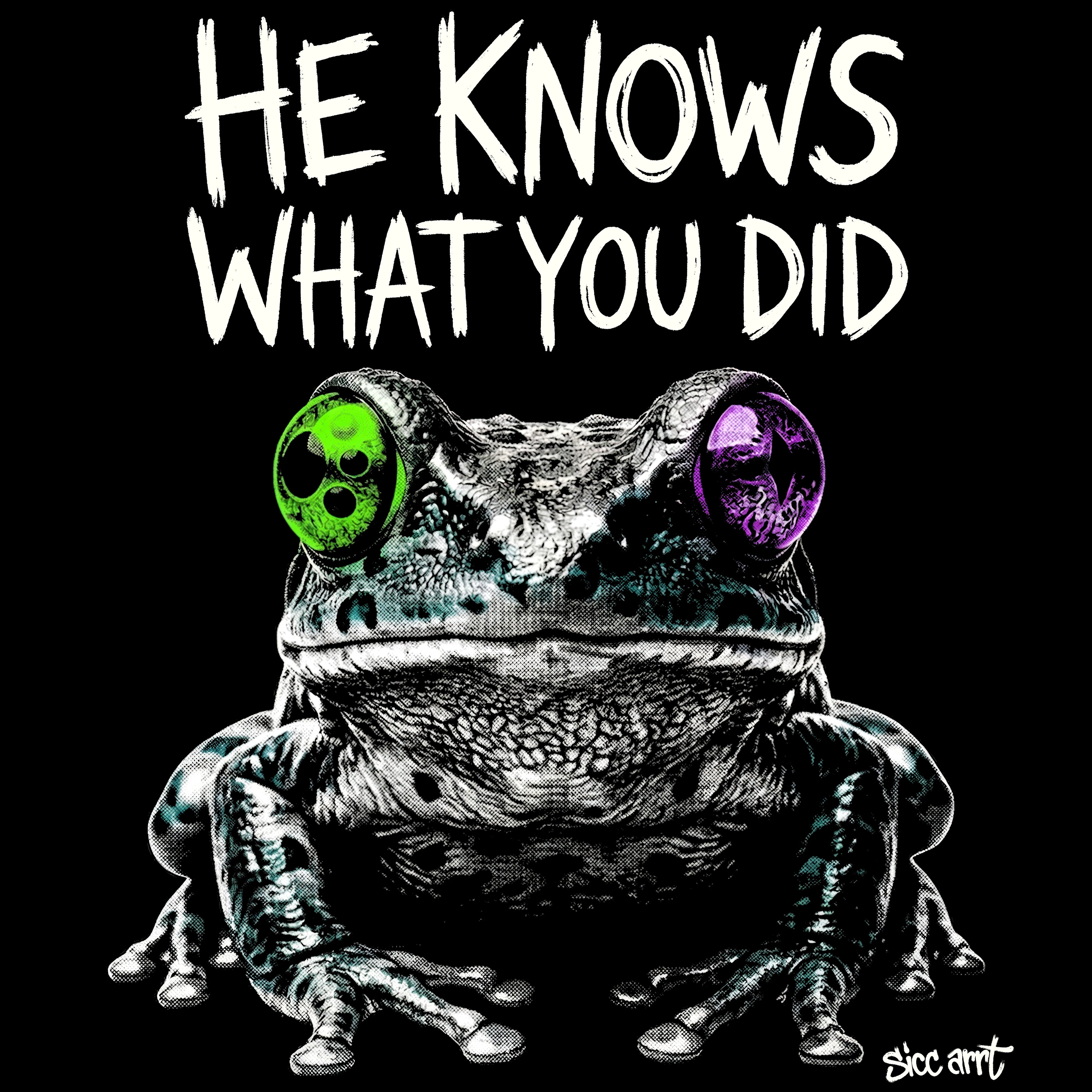 He Knows What You Did T-Shirt
