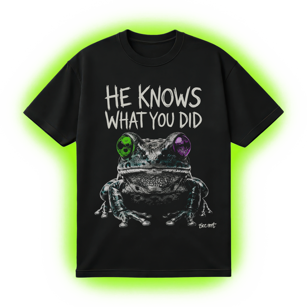 He Knows What You Did T-Shirt