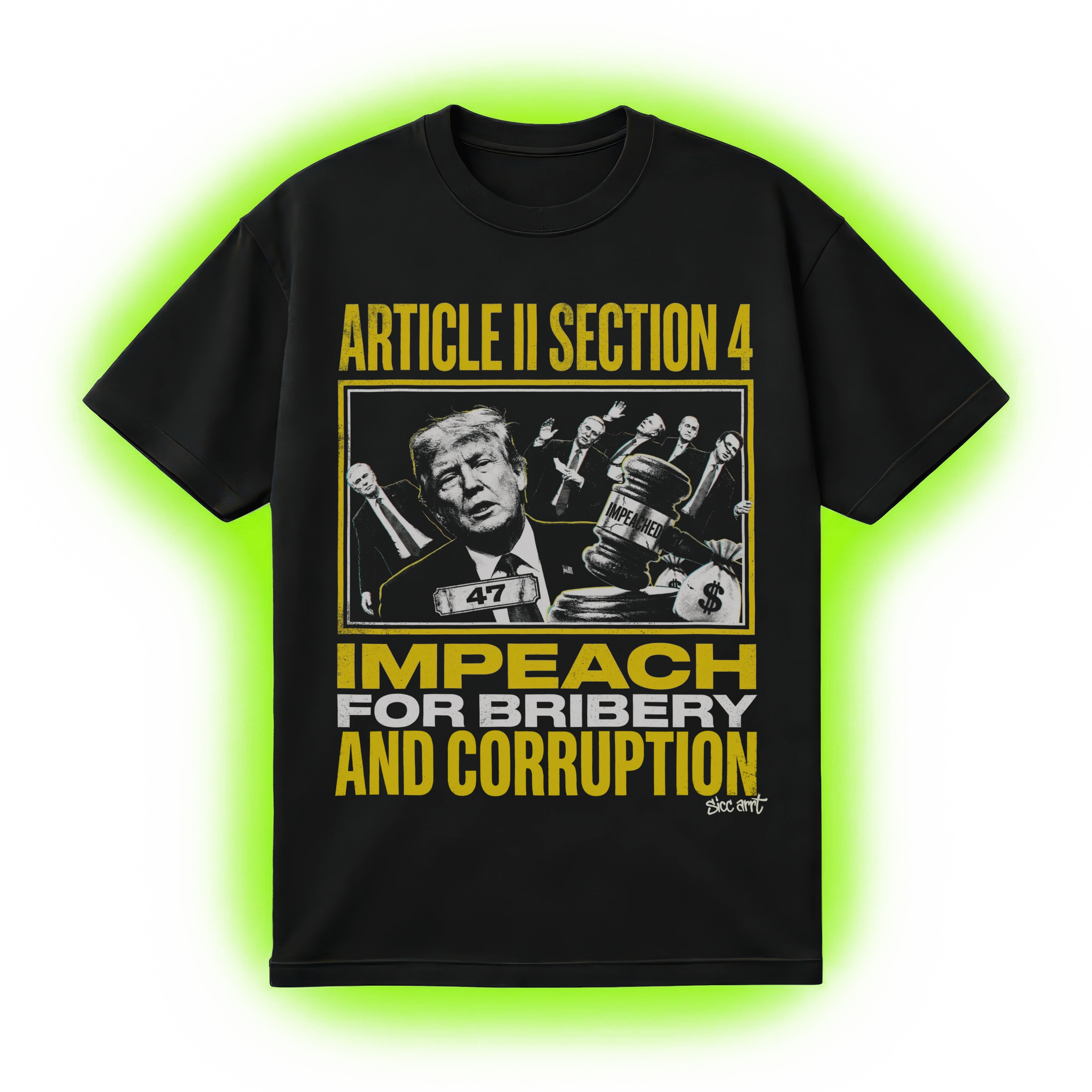 Impeach for Bribery and Corruption T-Shirt
