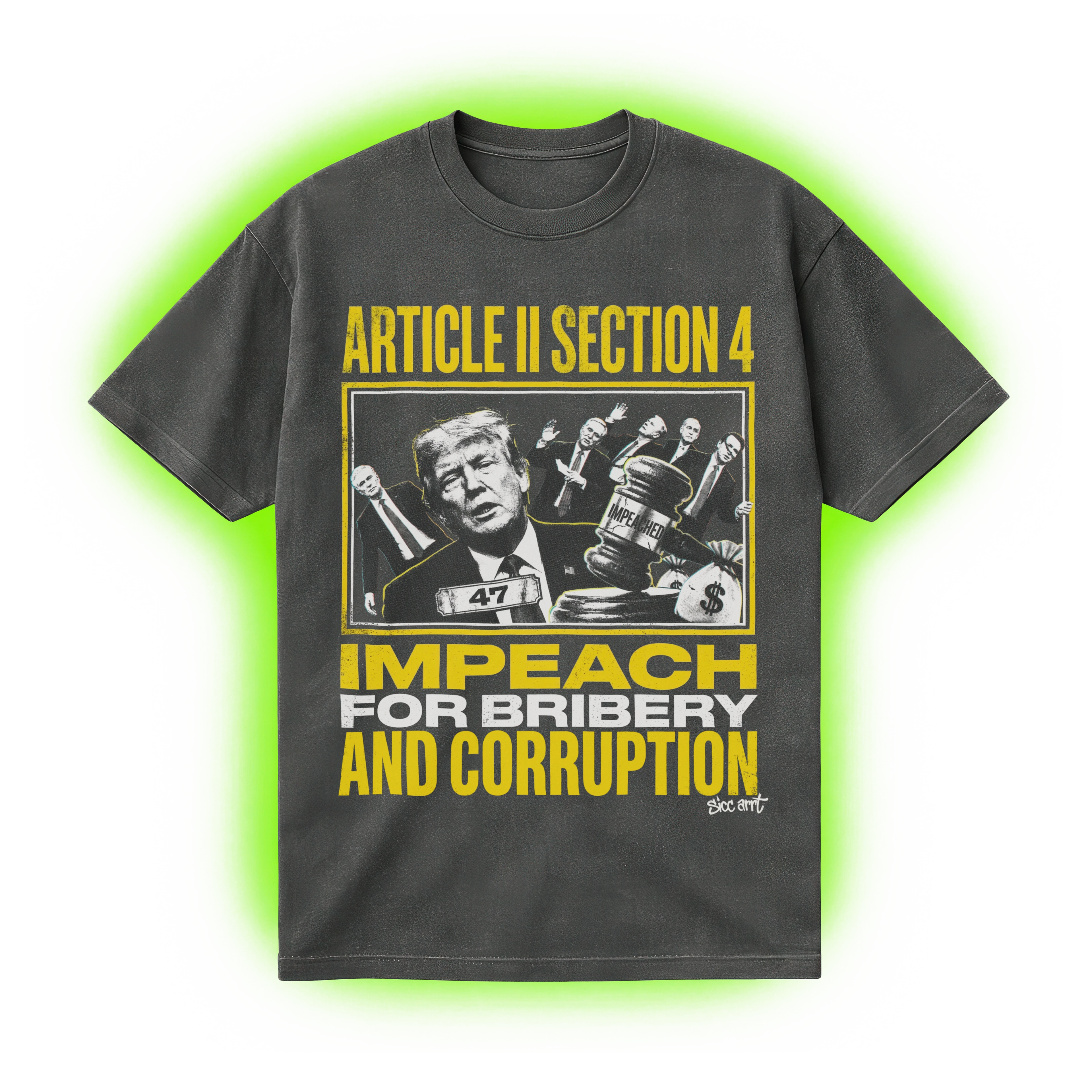 Impeach for Bribery and Corruption T-Shirt