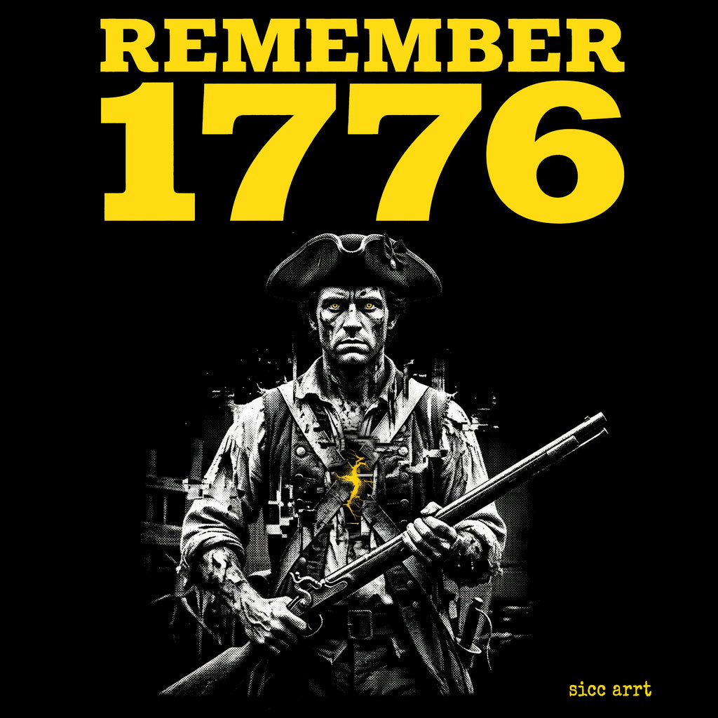 Remember 1776 Revolutionary Soldier T-Shirt