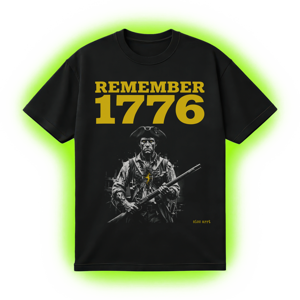 Remember 1776 Revolutionary Soldier T-Shirt