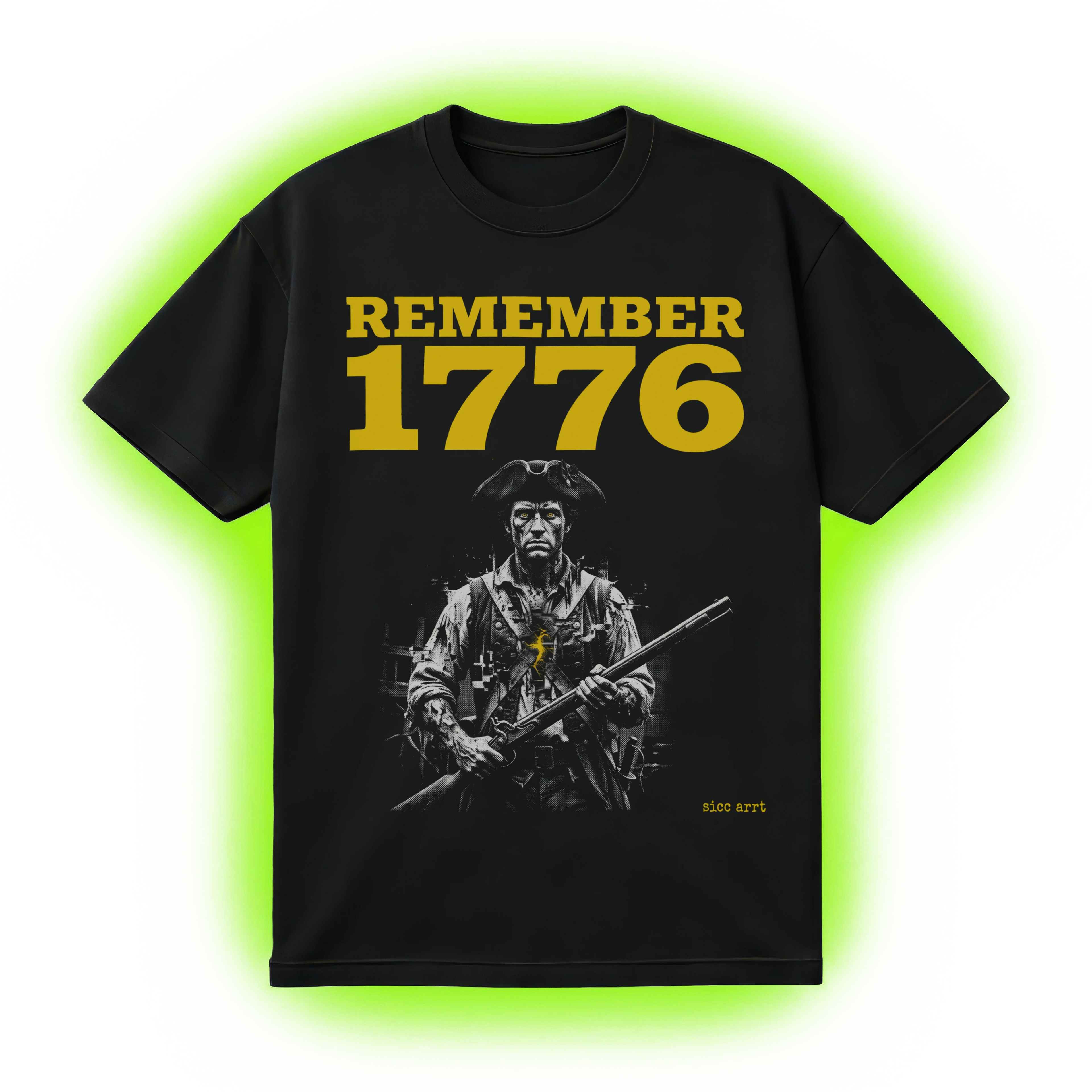 Remember 1776 Revolutionary Soldier T-Shirt