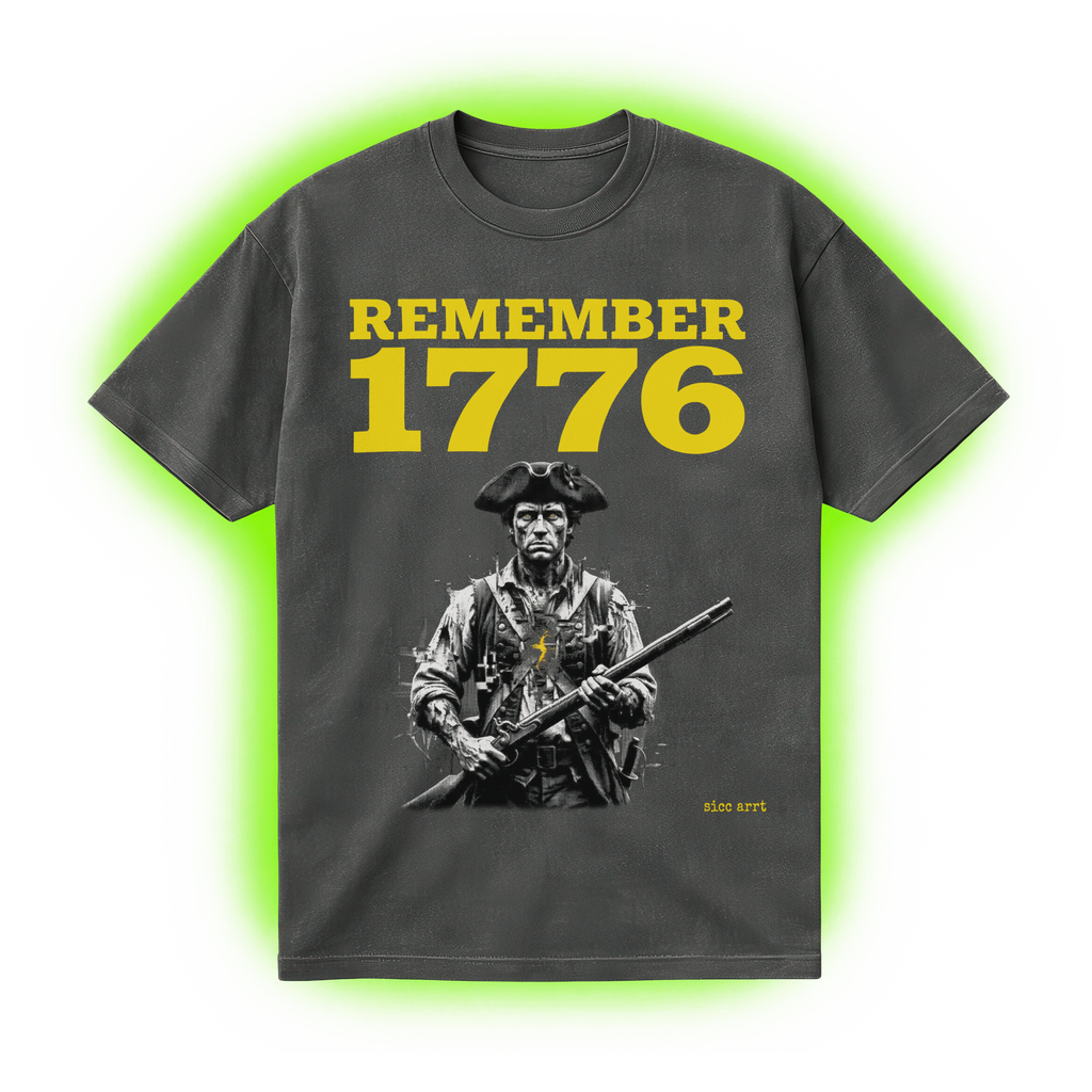 Remember 1776 Revolutionary Soldier T-Shirt