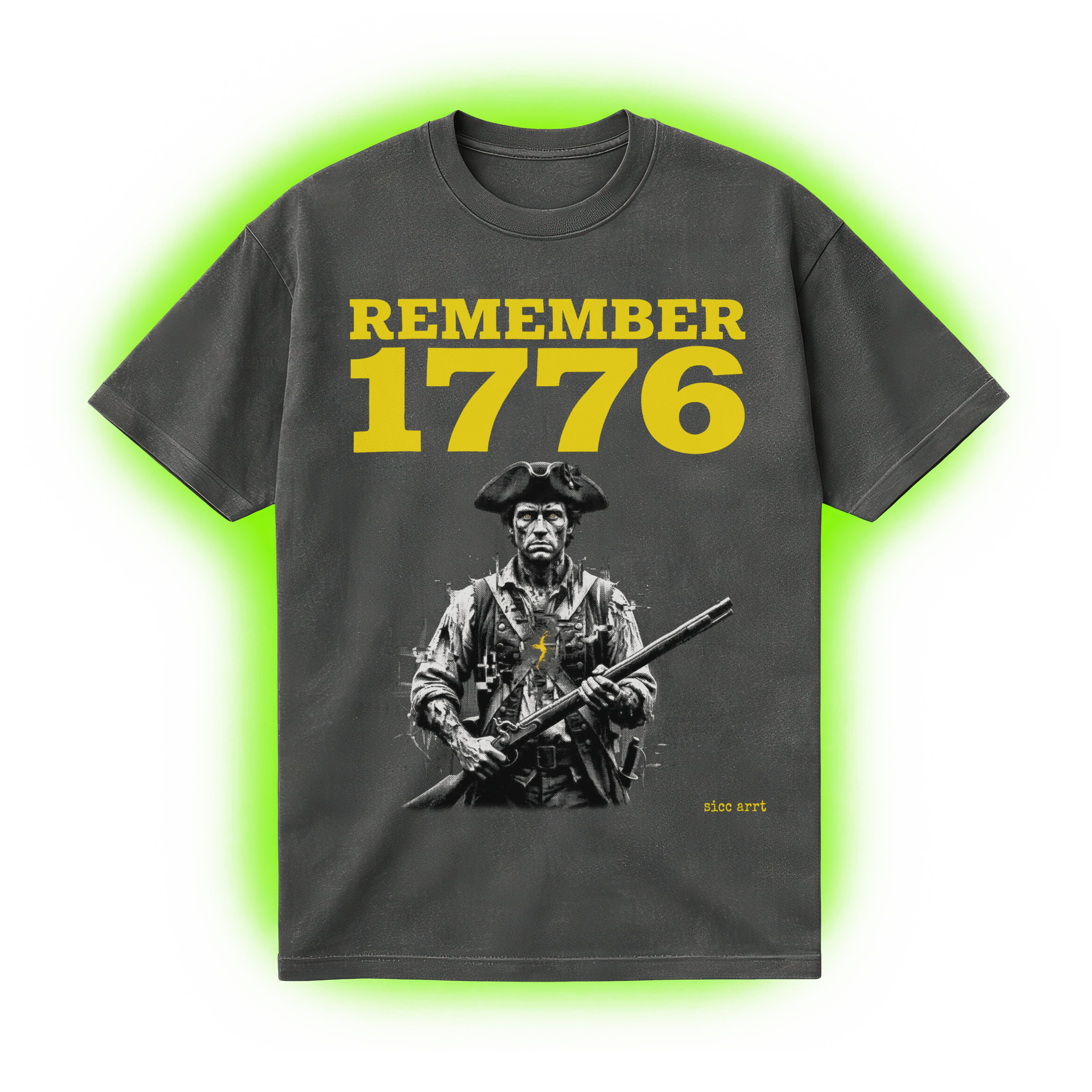 Remember 1776 Revolutionary Soldier T-Shirt