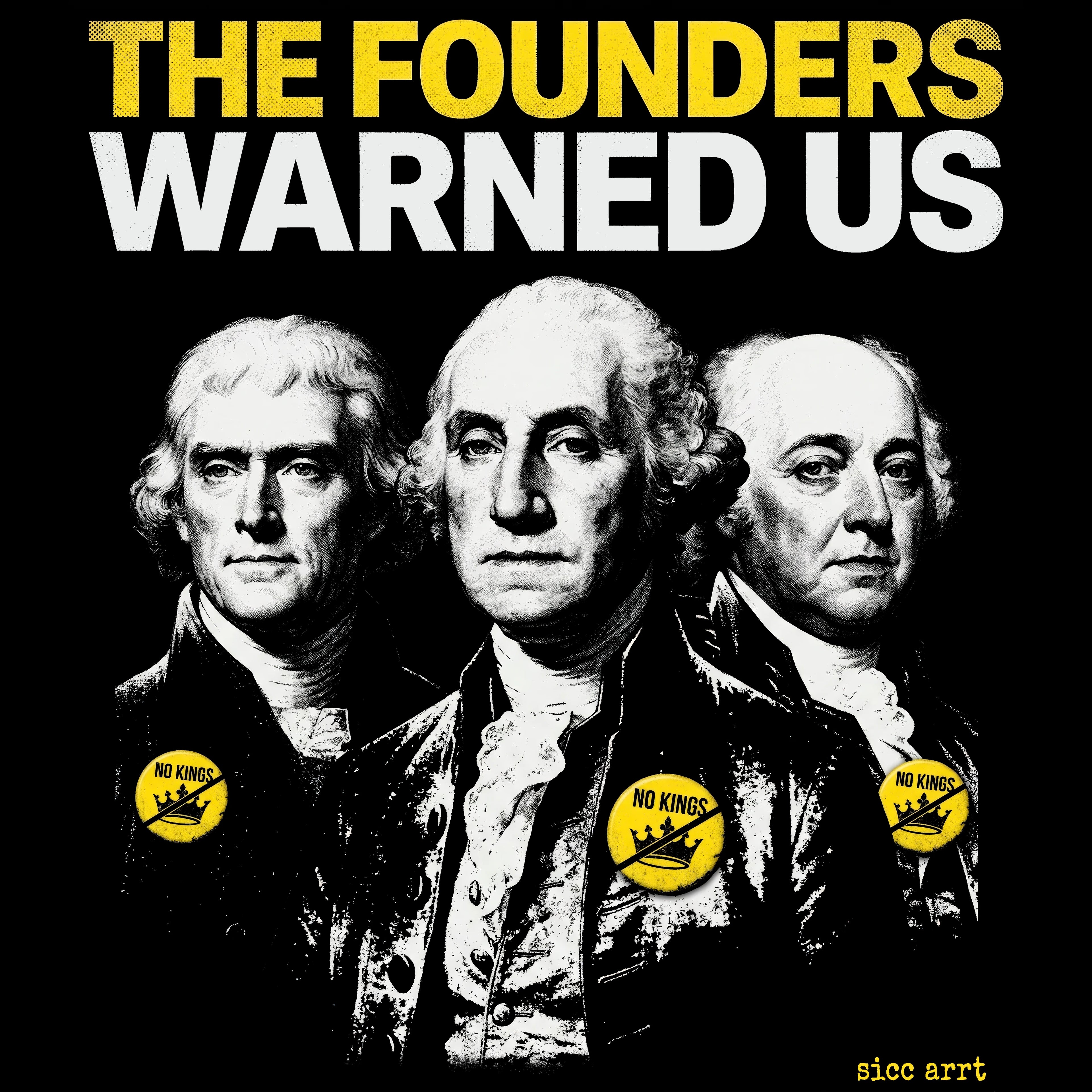 The Founders Warned Us T-Shirt